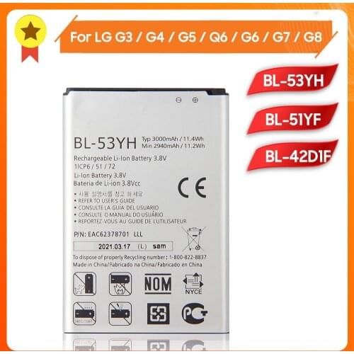 Аккумуляторы для телефонов LG G6 Yelping China At AliExpress