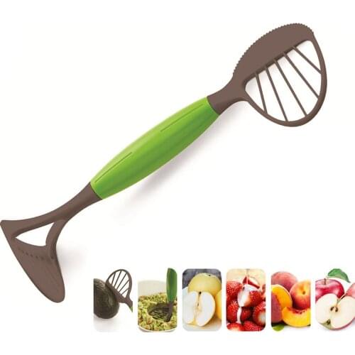 3-in-1 Avocado Fruit Splitter Masher Tools Multi-functional Fruit Seeder Core Splitter Cutting Supplies