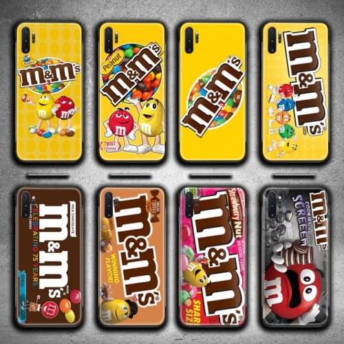 M&Ms Chocolate Nutella Bottle Phone Case For Samsung Galaxy Note20 ultra 7 8 9 10 Plus lite M51 M21 J8 Plus 2018 Prime