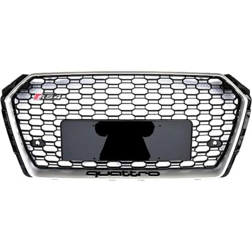 For audi a4 change RS4 gloss black front car grille