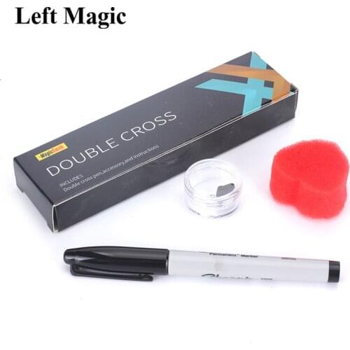 Mark SouthworthS Double Cross (Instructions+Gimmick) Close-Up Magic Tricks Magic Props Mentalism Magic Close Up Street Magic