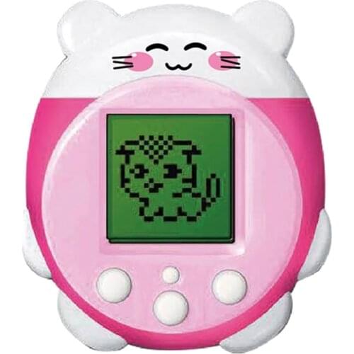 Pet Electronic Motion Cute Intelligence Toy Game, Dog/Cat Live in Motion Electronic Pet Machine for Kids or Toddlers