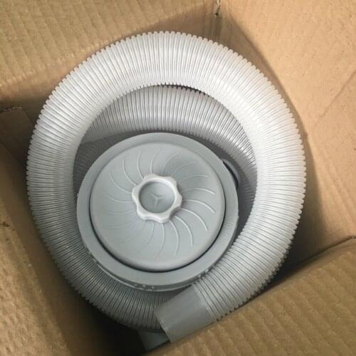 800 Gallons Electric Swimming Pool Cartridge Filter Pump Set Cleaning Tool -Plug: UK