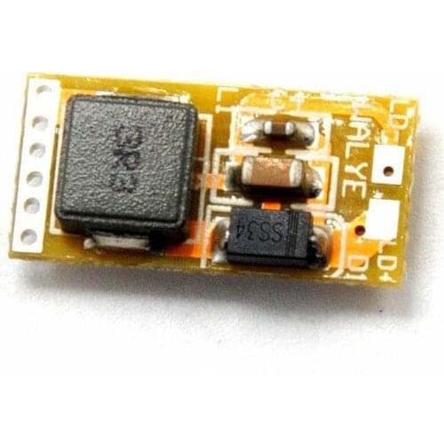 Power Driver Board for 30mw-120mw 515nm 520nm Green Laser Diode / LED Driver Boost Circuit 9x20mm