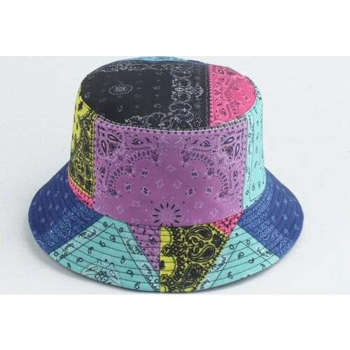 Bucket Hat Women Summer Sun Beach Reversible Breathable Men Cap Holiday Outdoor Accessory For Teenagers