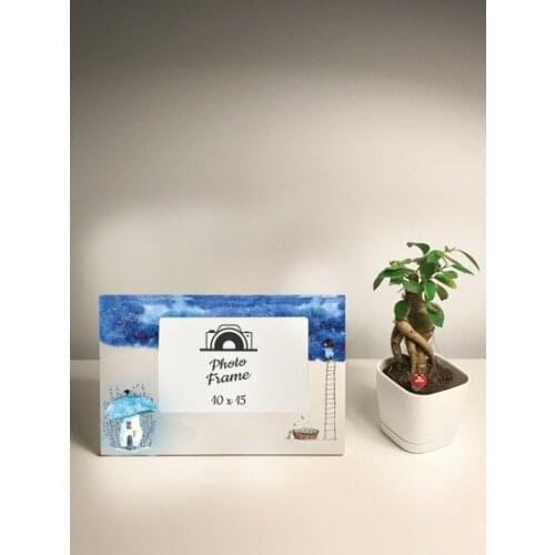 Modern Wooden Decor Printed 10 X15 Wood Photo frame фоторамка коллаж Photo frame