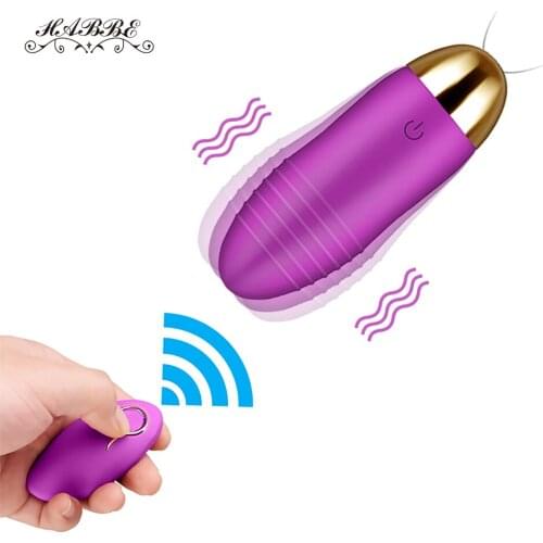 Egg Vibrator Wireless Vibrator Sex Shop For Couples Bullet Sex Toys For Woman Clitoris Stimulator Vaginal Massage USB Recharging