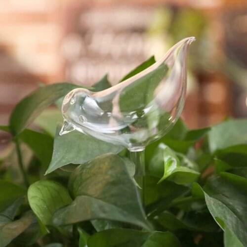 Garden Plants Flowers Water Feeder Automatic Self Watering Devices Glass Water Feeder Bird Shape Watering Devices