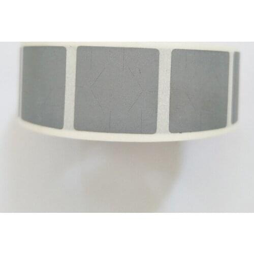 1000pcs 22x22mm Gray Square Scratch Off Stickers For DIY Card Or Wedding Game