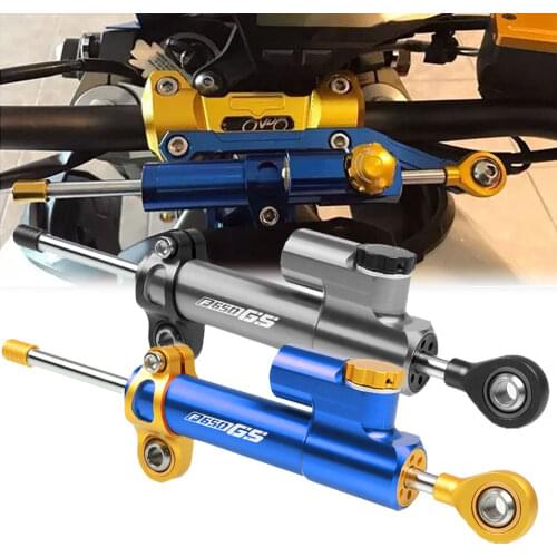 FOR BMW F650GS F 650GS F650 GS 2000 2001 2002 2003 2004-2012 Adjustable Motorcycles Steering Stabilize Damper Bracket Mount Kit