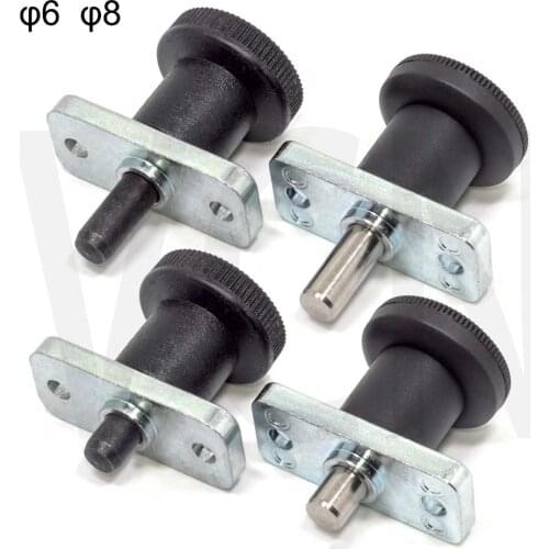 VCN232 608 608.6 Indexing plungers ,flange mount type, INDEX PLUNGER spring pin , plastic knob,6-6 6-14 8-8 8-18