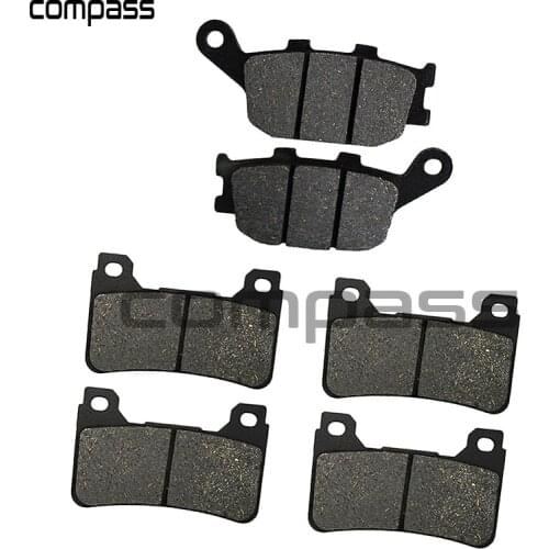 Motorcycle Front and Rear Brake Pads for HONDA CBR600RR 2005 2006