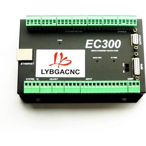 CNC router EC300 3/4/5/6 Axis Motion Breakout Board NVEM Mach3 Ethernet Control Card for DIY milling machine