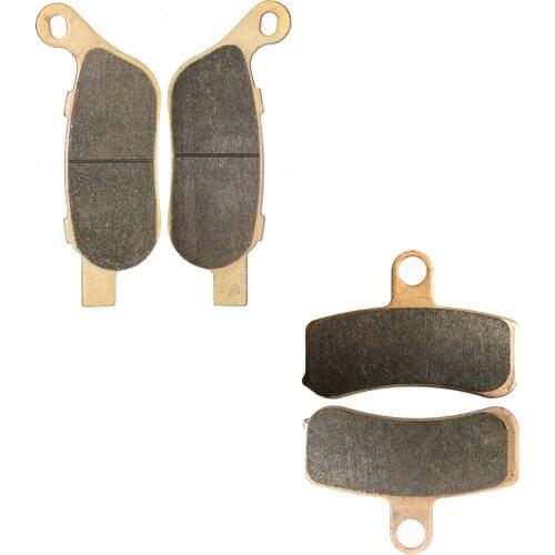 Brake Pill Pads Set for HARLEY Street FXDWG 1584 Wide Glide 2008 2009 2010 2011 2012 2013 2014 2015 Front Rear