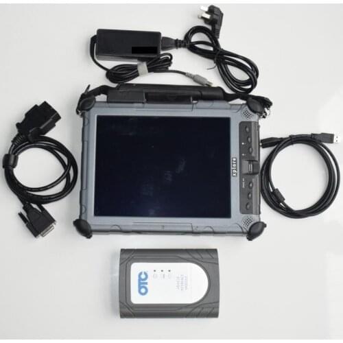 Laptop IX104+Software in mini SSD+for TOYOTA IT3 OTC Global Techstream GTS OTC VIM Pro OBD Scanner Directly Use DHL free