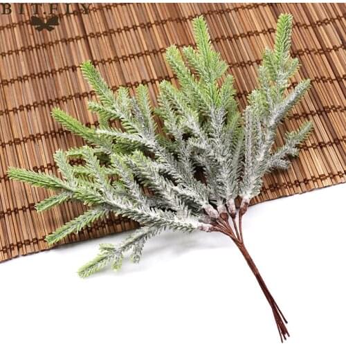 NEW Artificial Plants Green Pine Needle Garden Home decor Creative artificial flowers Autumn Decoration artificial grass plant