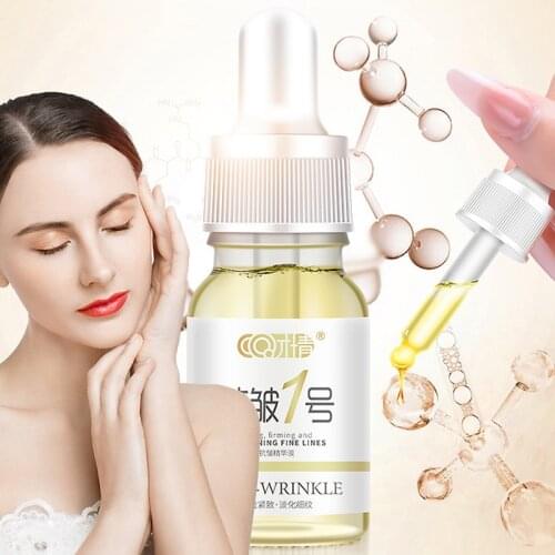 Anti-Wrinkle Face Essence Whitening Facial Serum Hyaluronic Acid Moisturizing Anti-aging Nourishing Serum Skin Care Essence 10ML