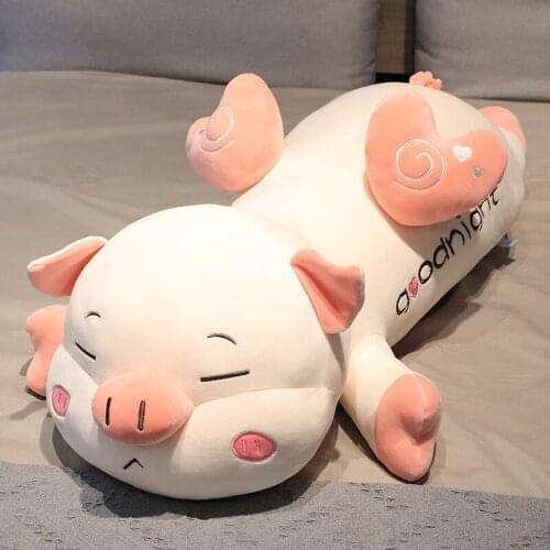 Lovely Soft Down Cotton Pig dinosaur Plush Doll Stuffed Pink Pig deer Doll Pillow Gift for Girlfriend