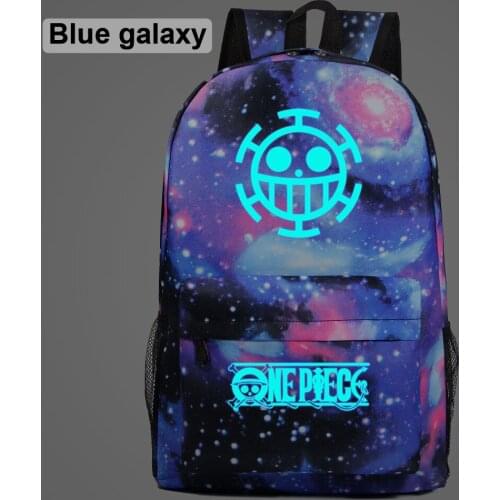 Luminous Gift Cartoon Comics Anime Skull Boy Girl School bag Women Bagpack Teenagers Schoolbags Men Children Student Backpacks