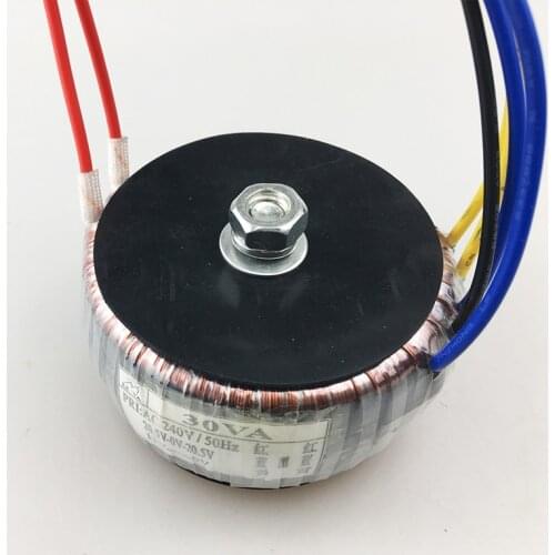 KYYSLB 30W Toroidal Transformer 240V To Dual 20V Single 11V Power Amplifier Audio Ring Voltage Can Be Customized Transformer