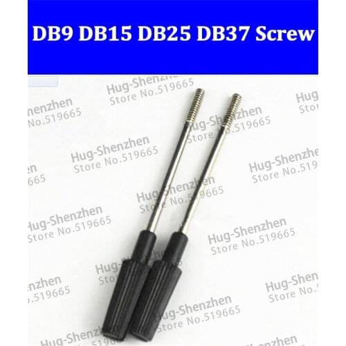 50pcs Serial Port Screw 2.8x66mm DB9 DB15 DB25 DB37 Terminal Breakout Serial Connector