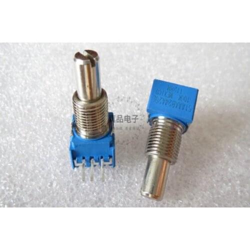 [VK] 51AAAB24A20L original MEXICO 100K single 104 potentiometer shaft round 19mm handle switch