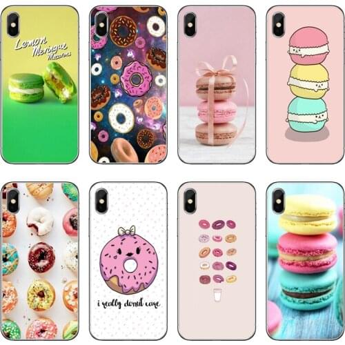 Dessert Pizza Donuts Macaron Food For LG G5 G6 G7 Q6 Q7 Q8 Q9 V30 X Power 2 3 Nokia 6 7 8 9 For OnePlus 3T 5T 6T cover case