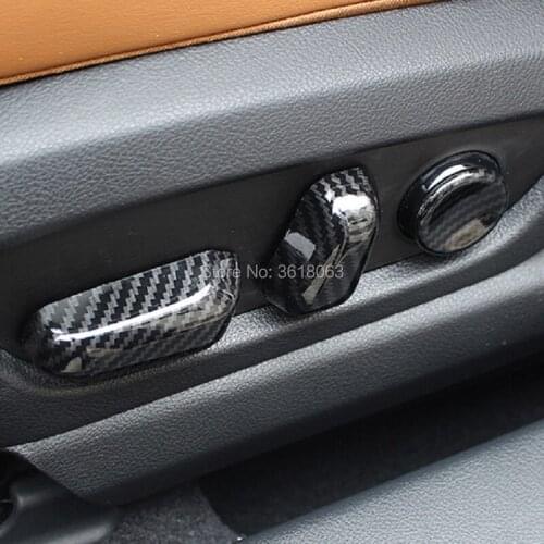 For Lexus UX200 UX250H UX260H 2019 2020 ABS Chrome Car Interior Seat Buttons Cover Frame Trim Car Styling Decoration Accessory