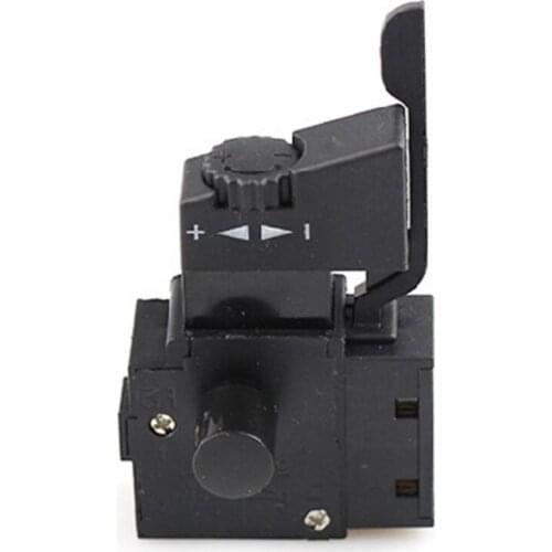 FA2-6/1BEK Hand Drill Speed Switch Lock On Pushbutton Speed Control Trigger Switch Positive Negative Switch A08 21 Dropship