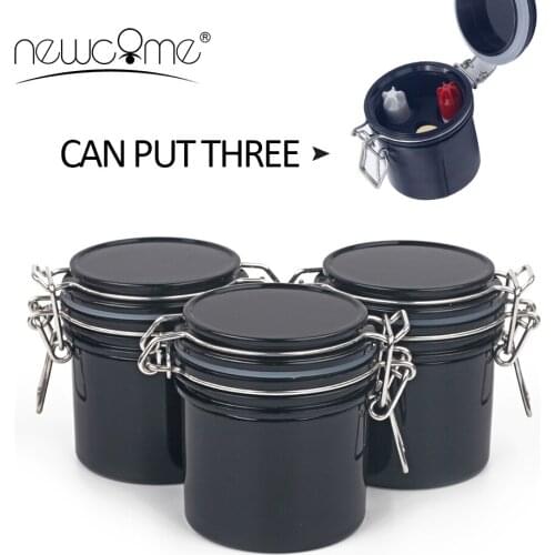 NEWCOME Eyelash Glue Storage Tank Adhesive Carbon Sealed Bag Stand Individual Eyelash Extension Glue Storage Tank Makeup Tools