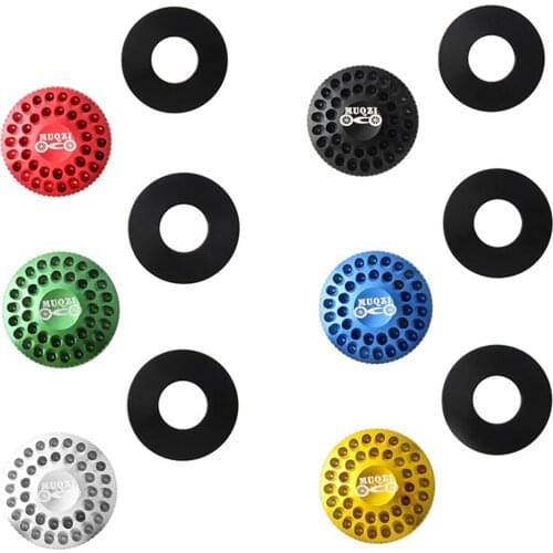 Bike Fork Valve Cap Road Valve Lid Aluminium Alloy Cycle