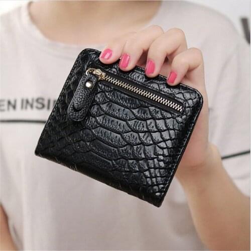 Female Clutch Wallet Women Coin Purses Wallets Short Small Bag Lovely Purse With Zipper Bag Female Purse Card Holder