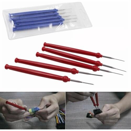 4/5pcs Car Plug Removal Needle Tool for Retractor Pick Terminal Repair Harness Connection Electrical Wire Puller Hand Tools Kit