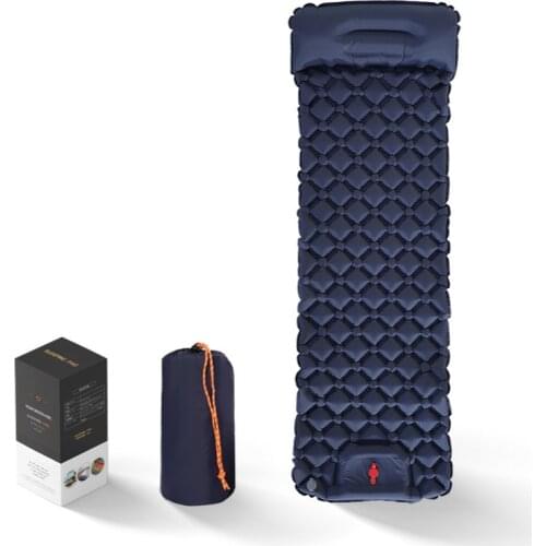 Press Inflatable Mattress Air Sleeping Pad Moisture-proof Travel Camping Easy To Carry Beach Bed Outdoor Cushions Waterproof