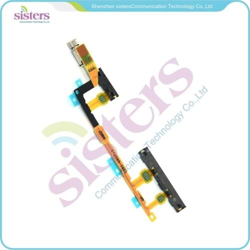 Wholesale Power on/off volume button with vibration vibrator ribbon flex cable for Sony Xperia Z3 Compact mini M55W D5803 D5833