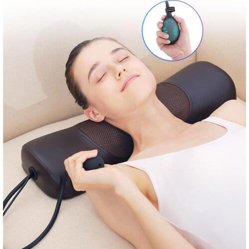 Cervical spine pillow repair spine traction correction massage pillow single electric cylinder cervical neck massage therapy dev