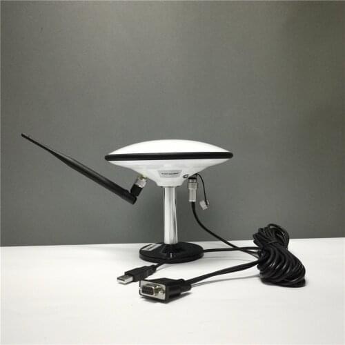 Built-in digital transmission module 0.5km TOP168 RS232 DB9 RTK GPS GNSS receiver antenna module BEIDOU GLONASS GALILEO