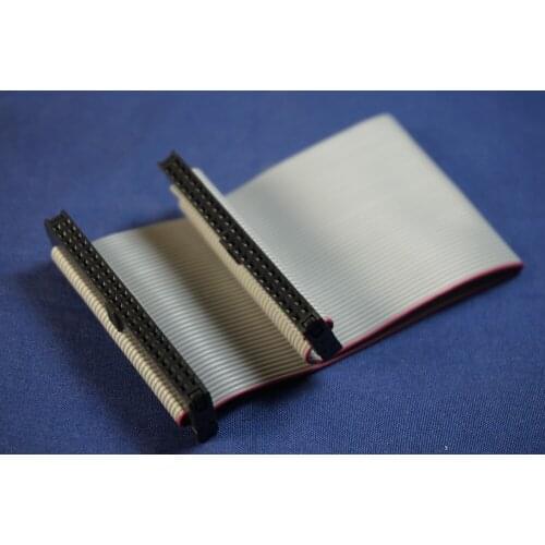 20pcs 2.0 mm IDC Socket Extension Flat Ribbon Cable 44 Pin 80 100 150 200 250 300 400 500 mm Length ISP JTAG DAP AVR Cable