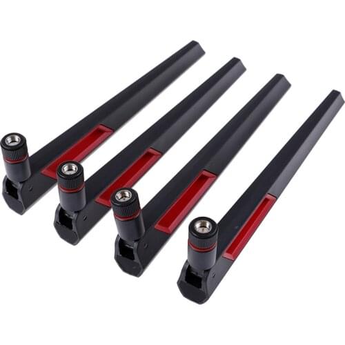 2pcs 12 Dbi Dual Band WIFI Antenna 2.4G 5G 5.8Gh RP SMA Male Universal Antennas Amplifier WLAN Router Antenne Booster