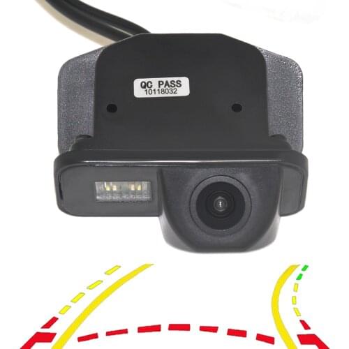 Car Dynamic Trajectory Reverse Backup Rear View Camera For Toyota Corolla Auris Avensis T25 T27 Vehicle Tracks Parking Camera