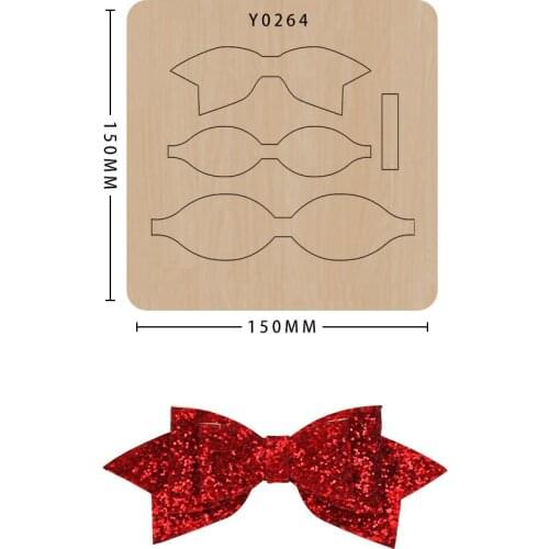 Bow Knot Is Suitable For Screen Printing Machine Wood Products Die Cutting Die Bow Diy Die Bow Decorative Products Die Template