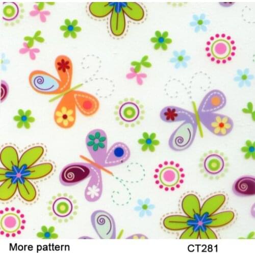 C017 Printing Materials 50 square Width 1m cartoon pattern pva water transfer printing film