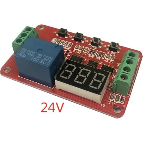 10PCS NEW 24V DVB01Digital display window voltage comparator measurement charge and discharge overvoltage undervoltage 24V
