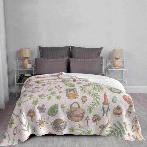 Cottagecore - Faded Pink Throw Blanket Blanket Plaid Boho ChildrenS Cover Plaid Cover Sofa Blanket Bed Linen Bedspread 220X240