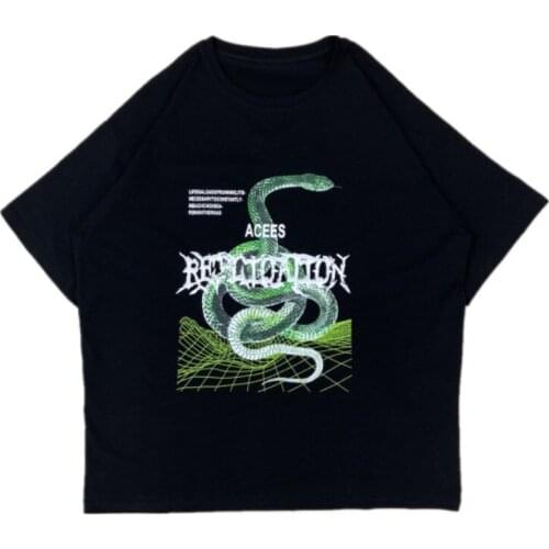 Cheap wholesale 2021 women fashion clothing New Summer Hot selling goth woman tshirts lady beautiful nice graphic tee Ay1326