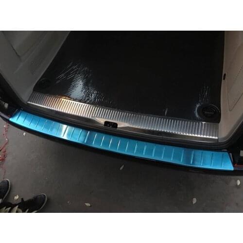 For Volkswagen Transporter (T6) Caravelle 2017-2018 Whole Set Accessories Inner & outer Rear Guard Bumper Protector car styling