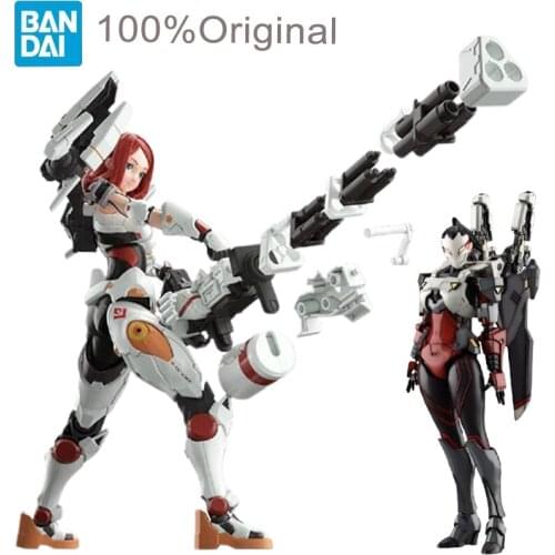 Bandai Anim Original Figure-rise Standard Ace Force Ikawa Sakura Spark Butterfly Pvc Action Figures Model Doll Collectible Toys