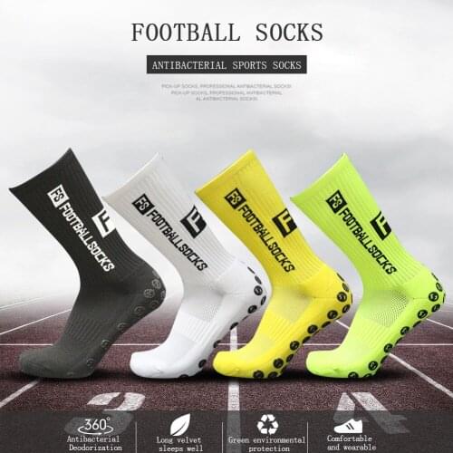 Unisex Dispensing Soccer Socks Non Slip Sports Suction Cup Gripper Football Socks Professional Competition Stockings