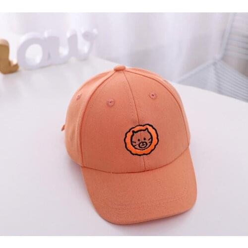 LDSLYJR new style Cartoon lion embroidery cotton Casquette Baseball Cap Adjustable Snapback Hats for child boy and girl 18