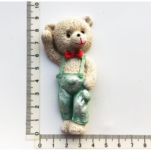 Fridge Magnet Creative Travel Commemorate Crafts 3D Ornaments Magnetism Resin Material Refrigerator Stickers